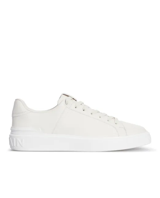 Balmain Шкіряні снікери B-Court - Артикул: AM1VI288LVTR