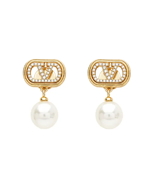 Valentino Сережки VLogo - Артикул: 9W2J0Y78QVS