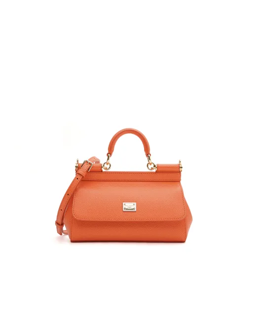 Dolce&Gabbana Сумка Sicily Small из телячьей кожи - Артикул: BB7116-B1001