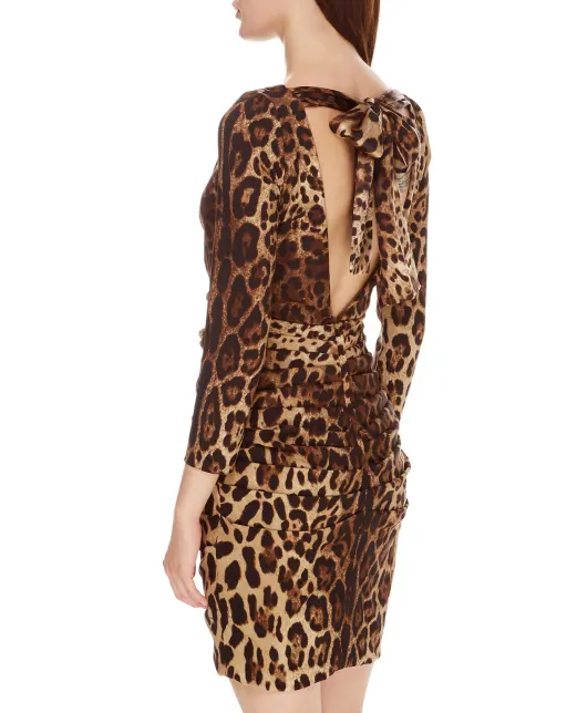 Dolce&Gabbana Шовкова сукня - Артикул: F6R7GT-FSADD