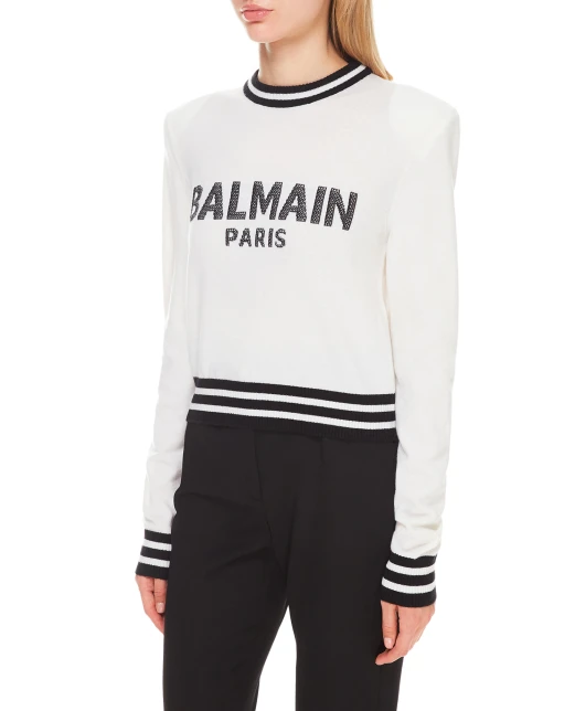 Balmain Вовняний джемпер - Артикул: WF1KA000K225