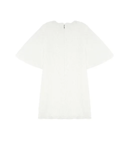 Dolce&Gabbana Детское кружевное платье - Артикул: L59D66-G7TQD-B