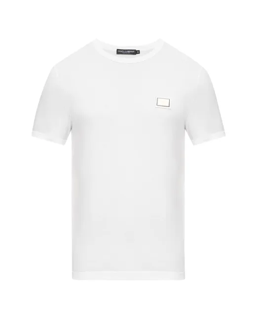 Dolce&Gabbana Футболка с логотипом - Артикул: G8PV1T-G7Q1Q