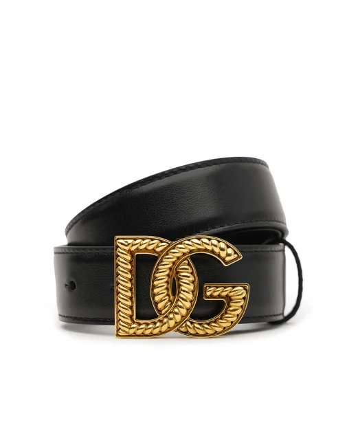 Dolce&Gabbana Ремінь Рlonge зі шкіри - Артикул: BE1663-AV956