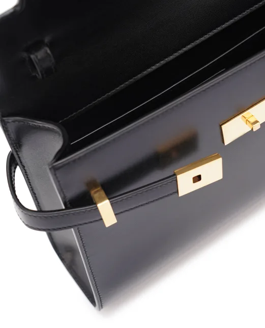 Saint Laurent Шкіряна сумка Manhattan Small - Артикул: 675626-0SX0W