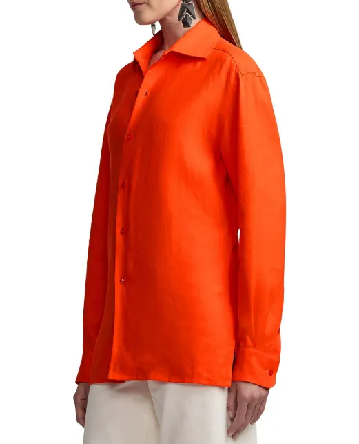 Ralph Lauren Collection Льняная рубашка - Артикул: 290966481001