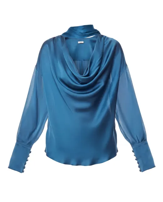 Balmain Блуза з шовку - Артикул: TO0000000065