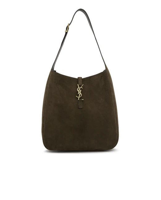 Saint Laurent Сумка LE 5À7 Large з телячої замші - Артикул: 850545-1U80W