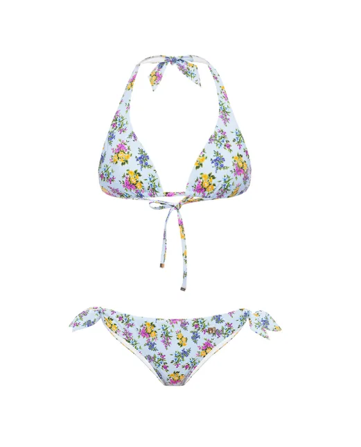 Dolce&Gabbana Купальник із квітковим принтом - Артикул: O8A18J-ON0D2