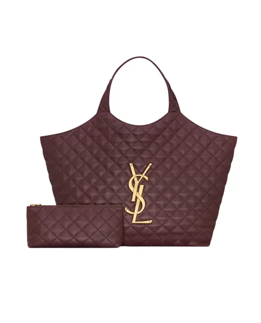 Saint Laurent Сумка-тоут ICARE з овечої шкіри - Артикул: 698651-AAANG