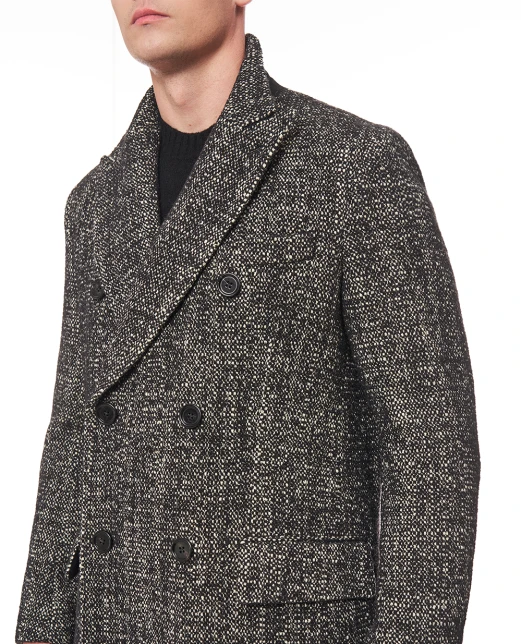 Dolce&Gabbana Пальто двубортное из шерсти - Артикул: G050LT-FMZAQ