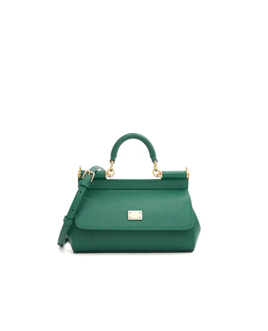 Dolce&Gabbana Сумка Sicily Small из телячьей кожи - Артикул: BB7116-B1001