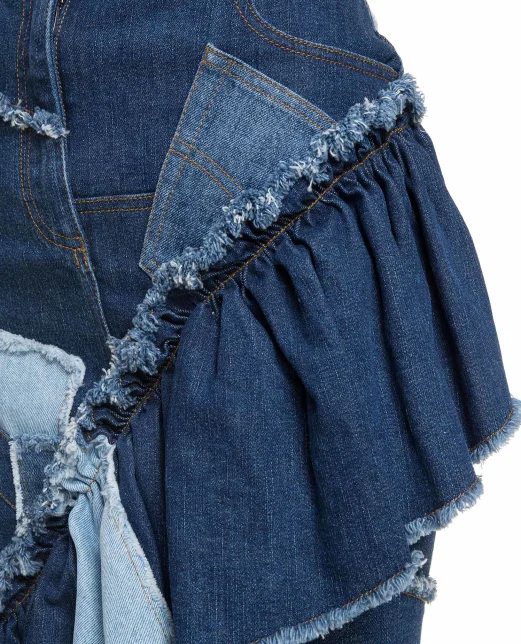 Dolce&Gabbana Джинсова спідниця - Артикул: F4BIJD-G895A