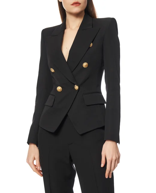 Balmain Жакет Grain de Poudre из шерсти - Артикул: GF1SI505WC09