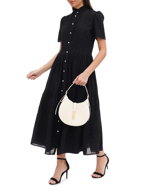 Polo Ralph Lauren Кожаная сумка Polo ID Shoulder Bag Small - Артикул: 428944016001