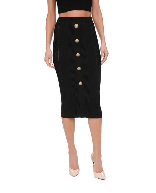 Balmain Спідниця - Артикул: CF1LD043KF24
