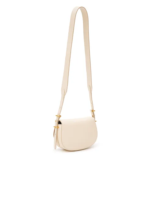 Polo Ralph Lauren Шкіряна сумка Polo ID Saddle Crossbody Small - Артикул: 428932626002