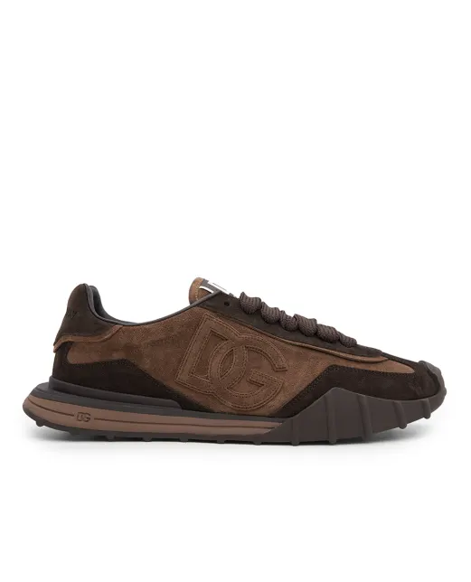 Dolce&Gabbana Кроссовки DG Athletic из телячьей замши - Артикул: CS2384-A0836