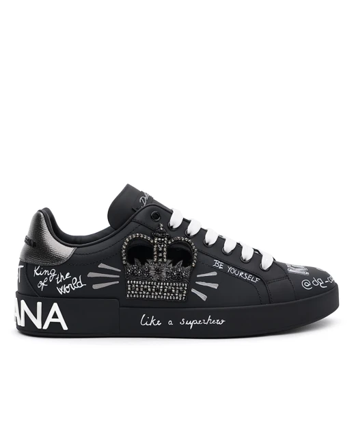 Dolce&Gabbana Кеды Portofino из кожи - Артикул: CS1760-AZ268