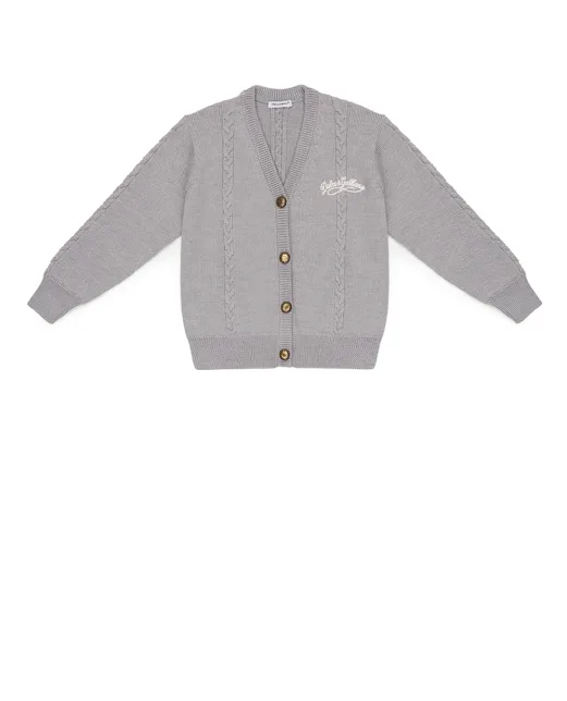 Dolce&Gabbana Дитячий кардиган із вовни - Артикул: L5KWNB-JDVGX-B
