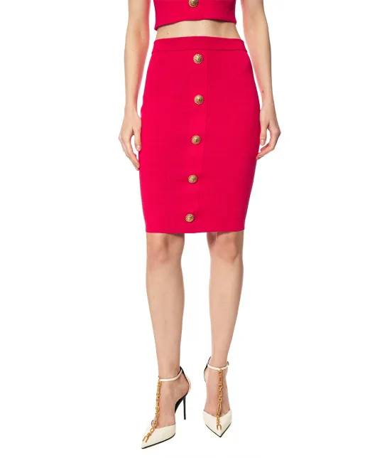 Balmain Спідниця-олівець - Артикул: GF1LC018KJ43