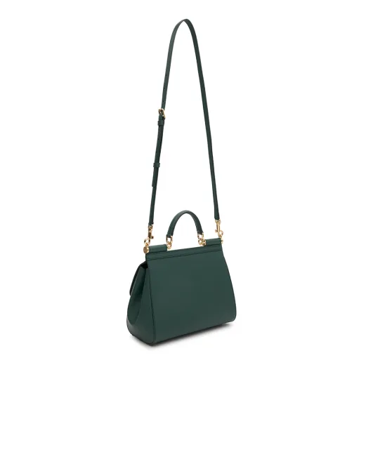 Dolce&Gabbana Сумка Sicily Large из телячьей кожи - Артикул: BB6002-B1001