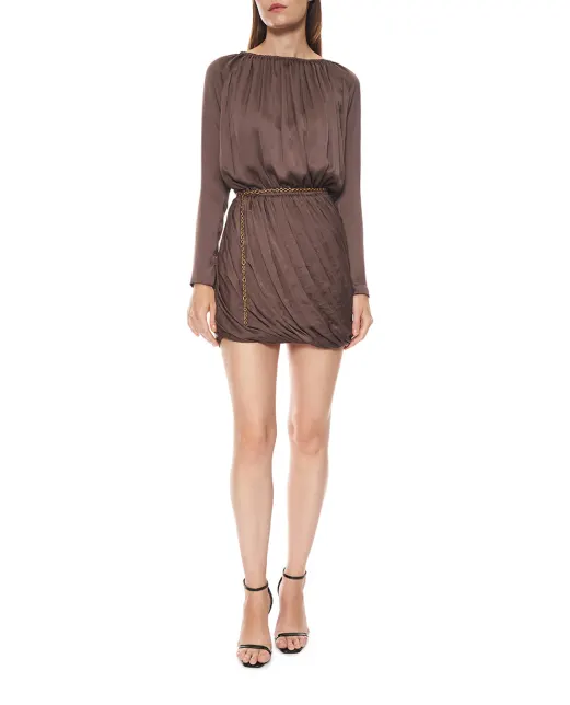 Saint Laurent Сукня з відкритою спиною - Артикул: 861317-Y6I66