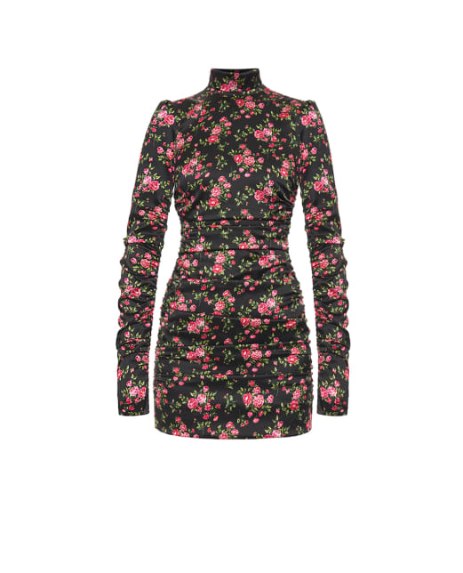 Dolce&Gabbana Сукня з принтом із шовку - Артикул: F60G2T-FSA8G