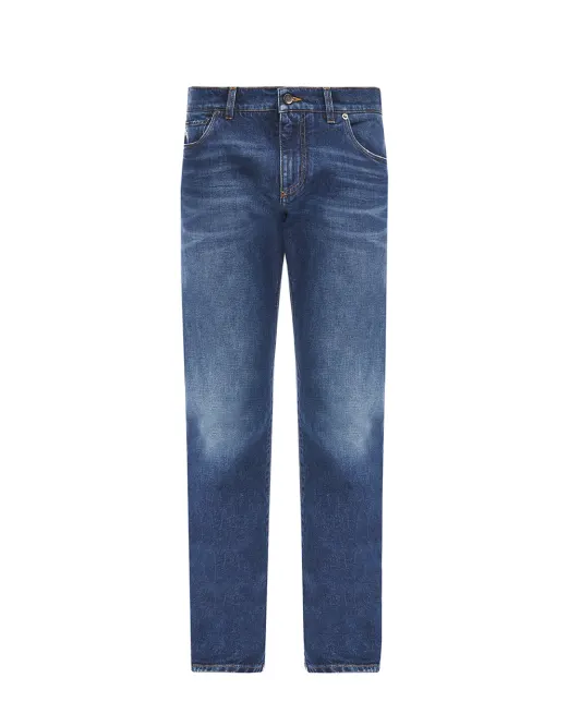 Dolce&Gabbana Джинси з ефектом потертості - Артикул: GY07CZ-G8KF4