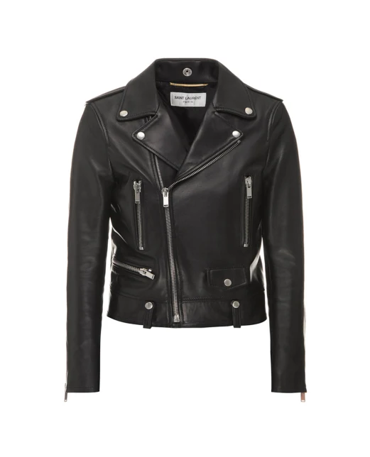 Saint Laurent Кожаная косуха - Артикул: 481862-Y5YA2