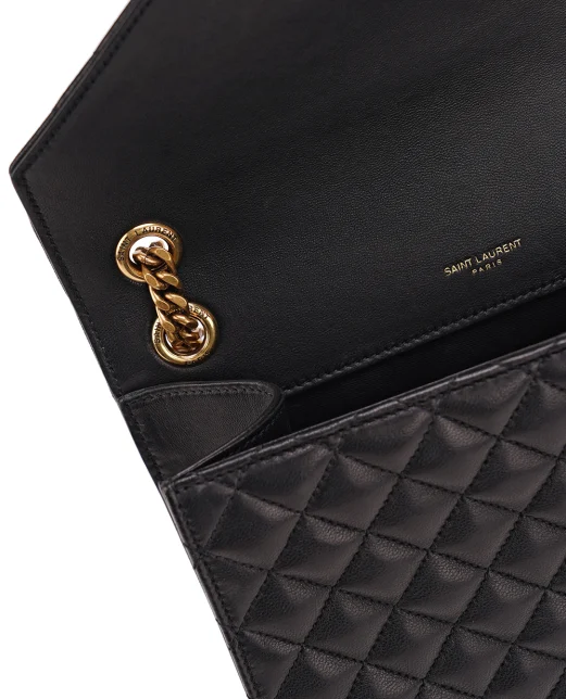 Saint Laurent Шкіряна сумка Envelope Medium - Артикул: 600185-AACT7