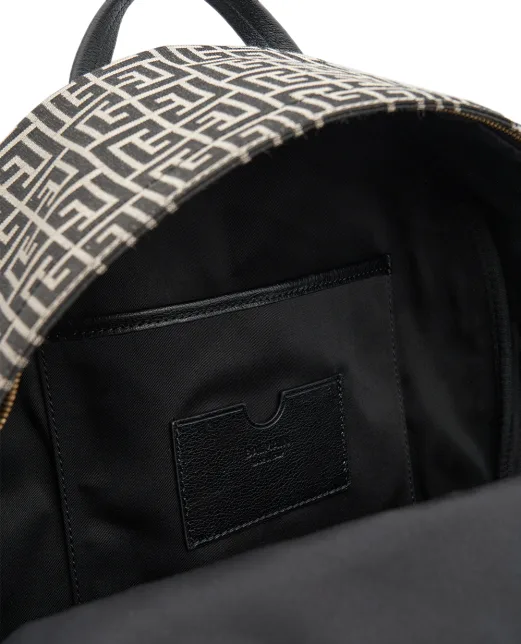 Balmain Рюкзак Pulse с монограммой и жаккардовым узором - Артикул: GM1GE276TJOL