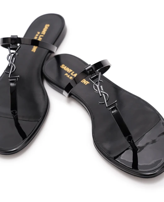 Saint Laurent Шльопанці Cassandra - Артикул: 776081-1TVVV