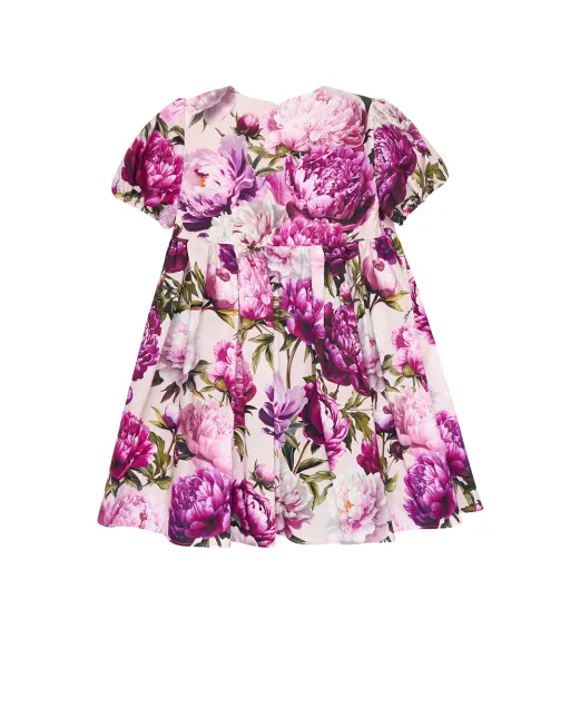 Dolce&Gabbana Дитяча сукня з квітковим принтом - Артикул: L23DP2-G7QZX