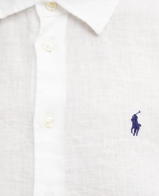 Polo Ralph Lauren Лляна сорочка з коротким рукавом - Артикул: 211973366505