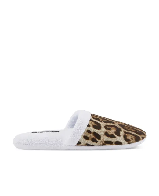 Dolce&Gabbana Тапочки из махрового хлопка - Артикул: TCF001-TCAGW