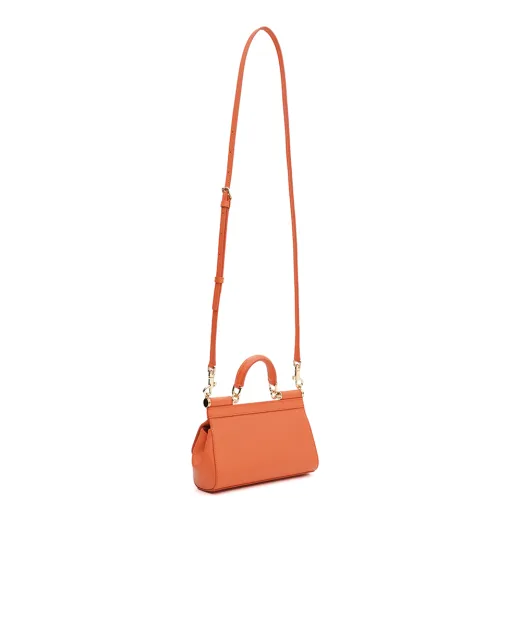 Dolce&Gabbana Сумка Sicily Small из телячьей кожи - Артикул: BB7116-B1001