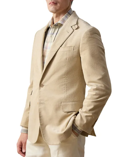 Ralph Lauren Purple Label Пиджак из вельвета ручной работы от Kent - Артикул: 798P06919001