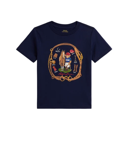 Polo Ralph Lauren Детская футболка Polo Bear - Артикул: 322A96608001