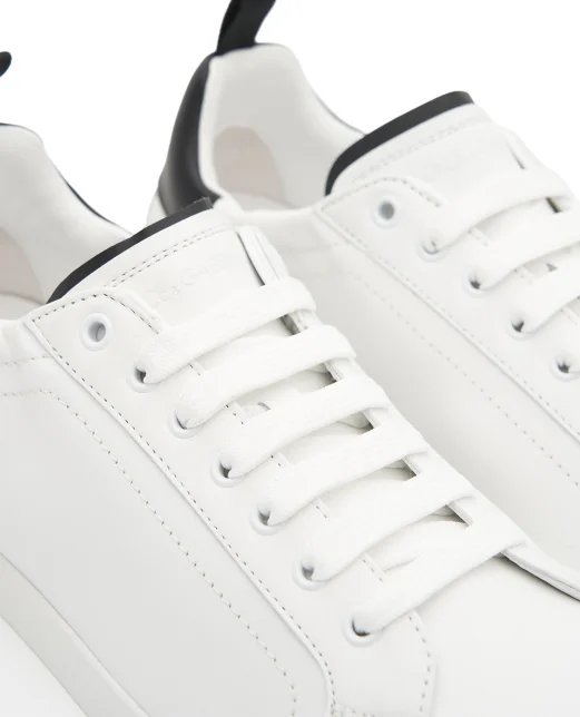 Dolce&Gabbana Кеды Portofino из телячьей кожи - Артикул: CS2431-A3S87