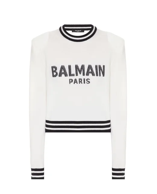 Balmain Вовняний джемпер - Артикул: WF1KA000K225