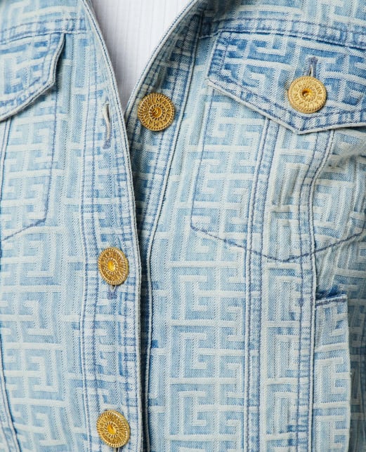 Balmain Джинсовая куртка - Артикул: AF0TC041DD27