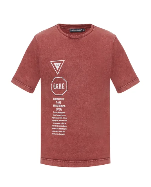 Dolce&Gabbana Футболка - Артикул: G8MZ0T-HU7IL