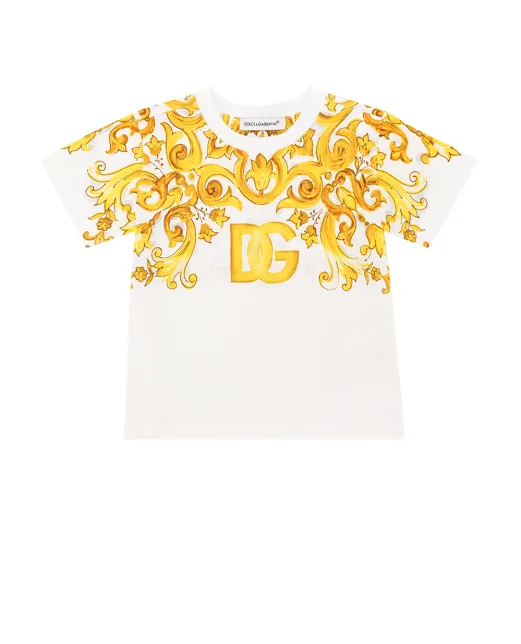 Dolce&Gabbana Дитяча футболка - Артикул: L2JTKT-II7DS