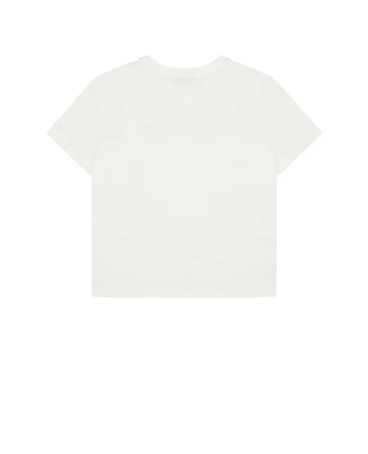 Dolce&Gabbana Дитяча футболка з вишивкою - Артикул: L5JTNK-G7PYF-S