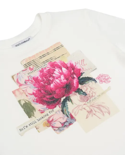 Dolce&Gabbana Дитяча футболка - Артикул: L5JTNK-G7QUT-S