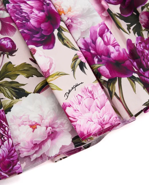 Dolce&Gabbana Дитяча сукня з квітковим принтом - Артикул: L23DP2-G7QZX