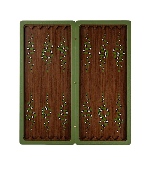 Zali Нарды Aspid Mascot Green Satisfaction - Артикул: Zl0001