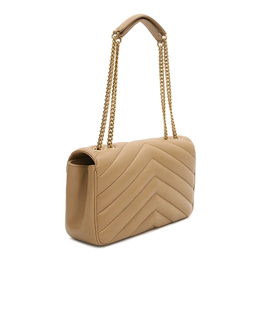 Saint Laurent Сумка зі шкіри Loulou Medium - Артикул: 801439-AAEAX