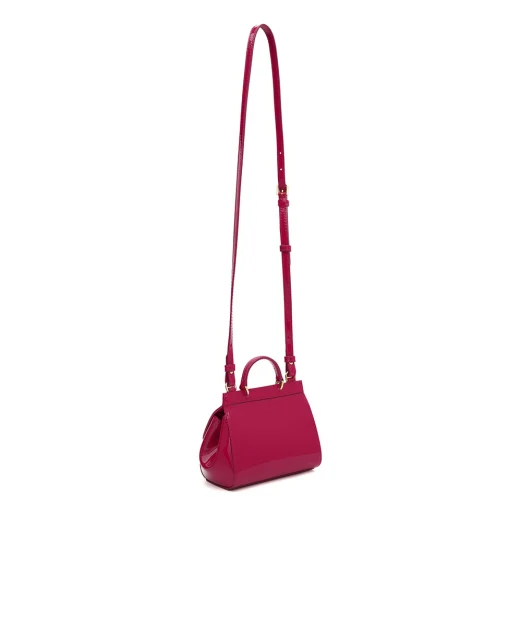 Dolce&Gabbana Дитяча сумка Sicily Mini з лакованої шкіри - Артикул: EB0003-A1067